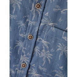 Name It Kids palme kortærmet skjorte - Wind Wind