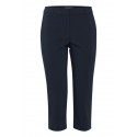 Fransa Zatown Capri pants - Dark Peacoat