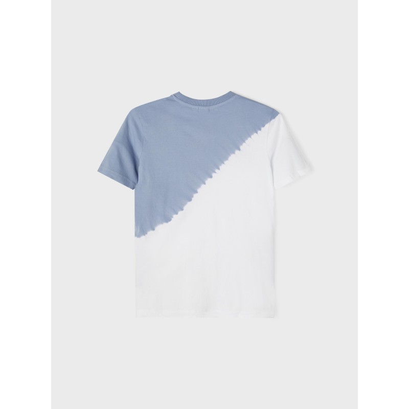 LMTD Kids Didrik t-shirt m. skrift - Stonewash