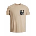 Jack & Jones Junior Coastal Kortærmet T-shirt  - Crockery