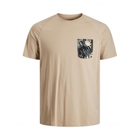 Jack & Jones Junior Coastal Kortærmet T-shirt  - Crockery