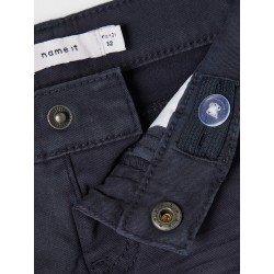 Name It Mini Sofus lange Denim Shorts - Dark Navy