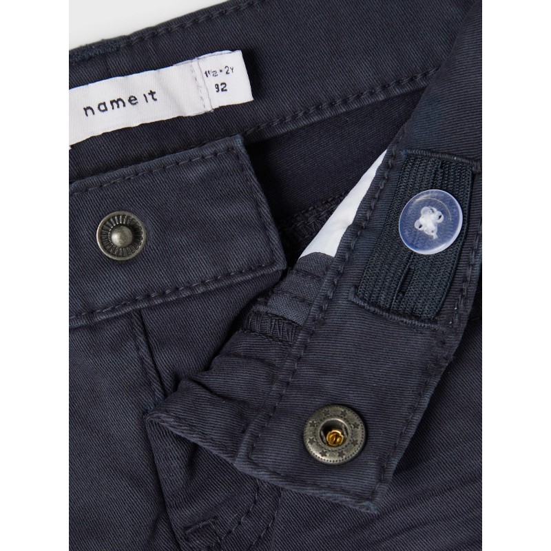 Name It Mini Sofus lange Denim Shorts - Dark Navy