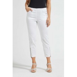 LauRie Piper Crop Bukser - Hvid