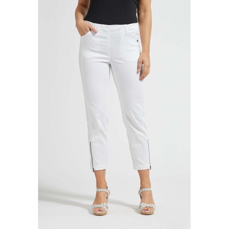 LauRie Piper Crop Bukser - Hvid