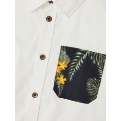 Name It Kids Fazz kortærmet skjorte - Jet Stream