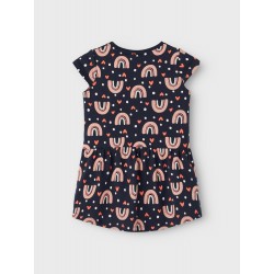 Name It Mini Vigga kortærmet kjole - Dark Sapphire