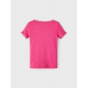 Name It Mini Dacce kortærmet slim T-shirt - Fuchsia Purple
