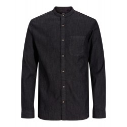 JACK & JONES Band denimskjorte - Black Denim