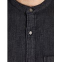 JACK & JONES Band denimskjorte - Black Denim