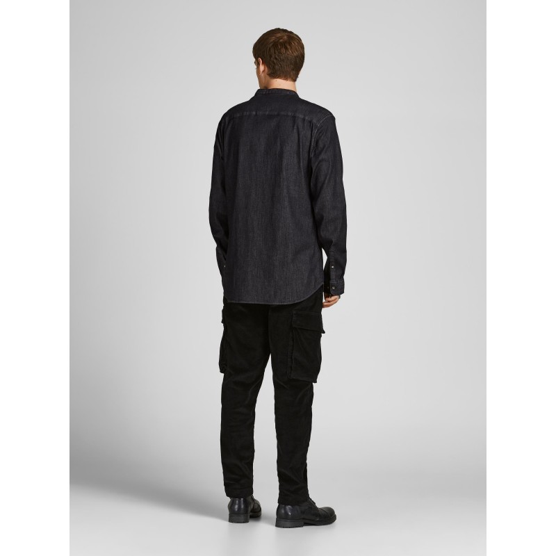 JACK & JONES Band denimskjorte - Black Denim