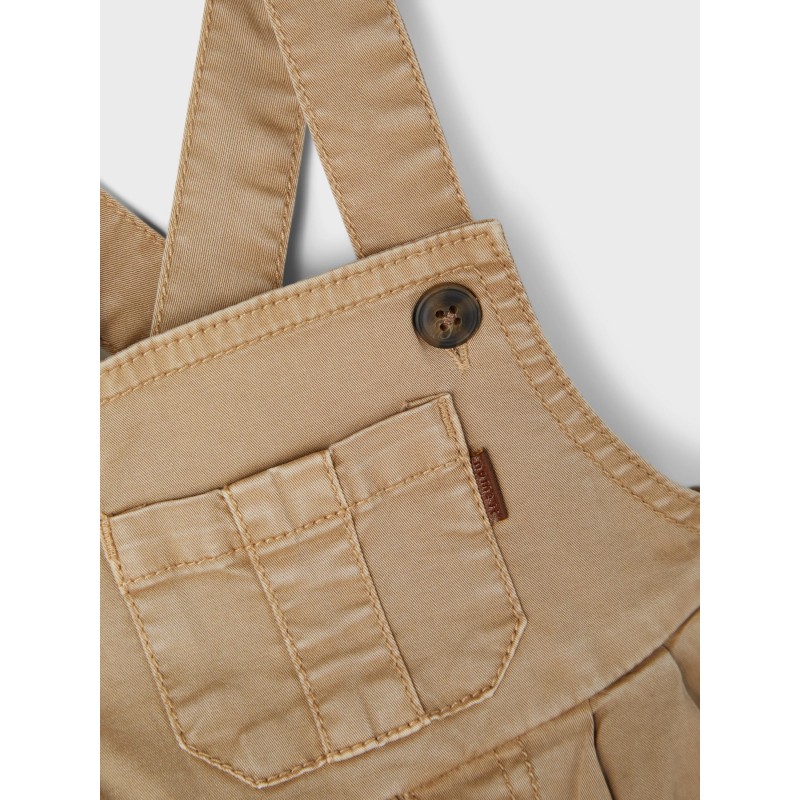 Name It Baby Bob baggy fit overalls - Incense