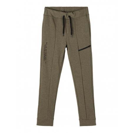 Name It Kids Fanso sweatpants - Olive Night