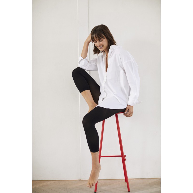 DECOY Capri Mikrofiber 3D leggings - Sort