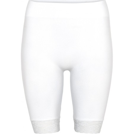 DECOY Seamless Cykel Shorts M. Blonde - Hvid