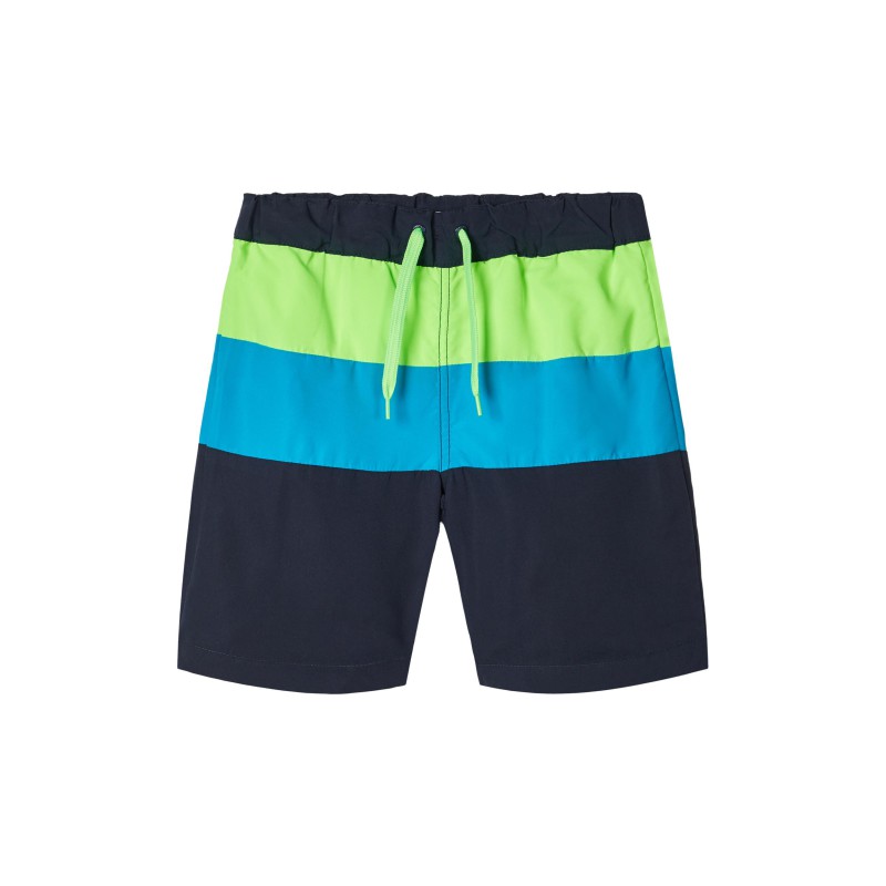 Name It Kids Zaxx lange badeshorts - Lounge Lizard