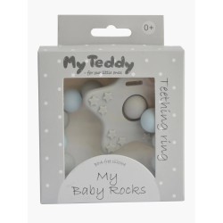 My Teddy stjerne bidering - Lyseblå