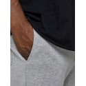 JACK & JONES Plus Holmen Sweatpants - Light Grey Melange