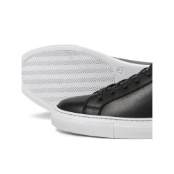 Jack & Jones Læder Sneakers - Sort