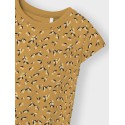 Name It Mini Vigga cap kjole - Amber Gold