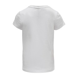 Kids Only Sally kortærmet top med blomster - Bright White