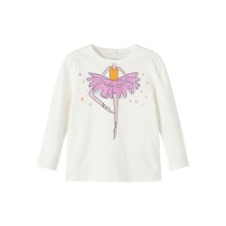 Name It Kids Luiava L/S Bluse - Jet Stream