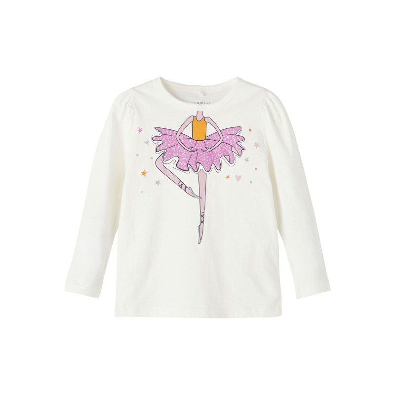 Name It Kids Luiava L/S Bluse - Jet Stream