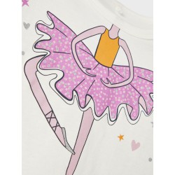 Name It Kids Luiava L/S Bluse - Jet Stream