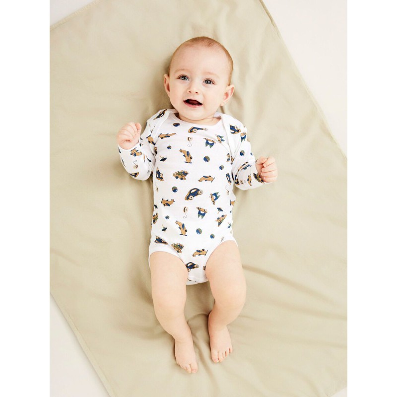 Name It Baby/Mini 3-pak bodystocking - Dark Denim