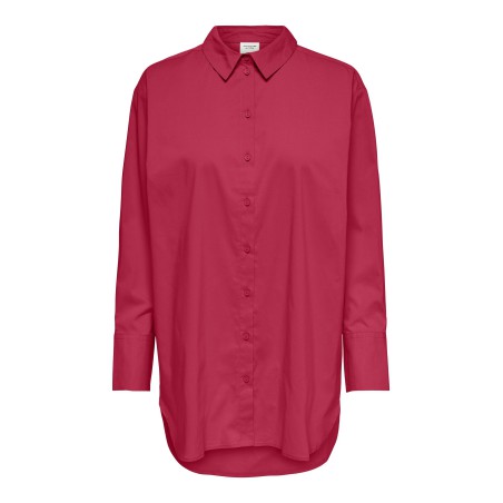 JDY Mio Lang Skjorte - Raspberry pink