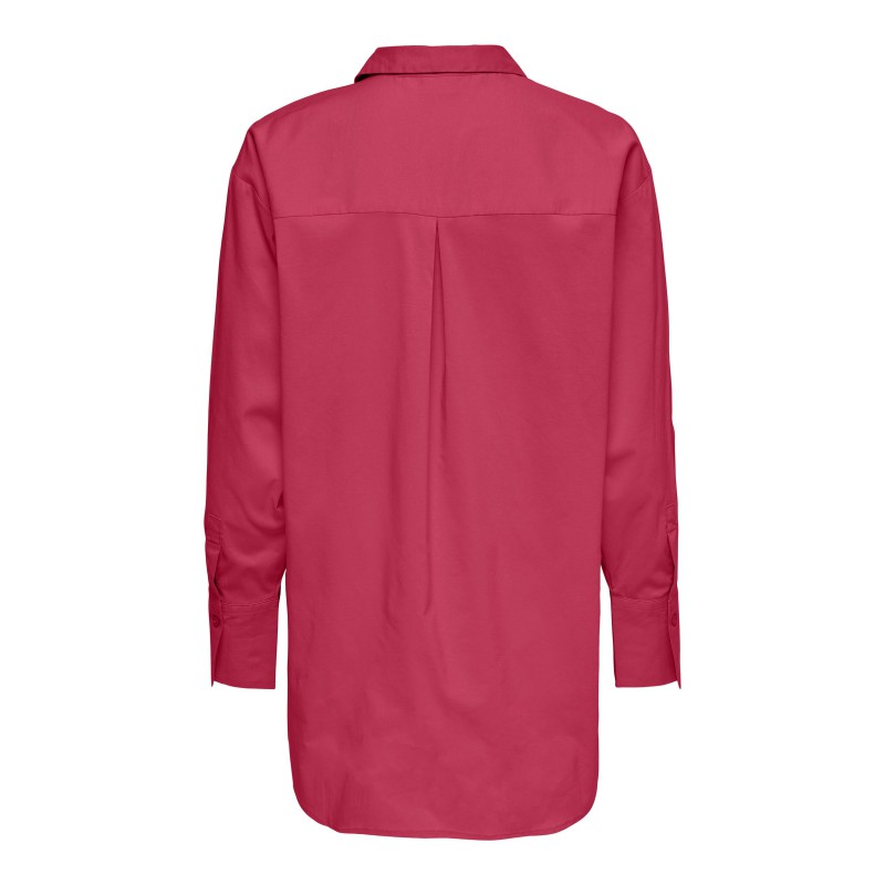 JDY Mio Lang Skjorte - Raspberry pink