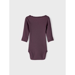 NAME IT langærmet bodystocking | Økologisk Bomuld | Shop trygt her!