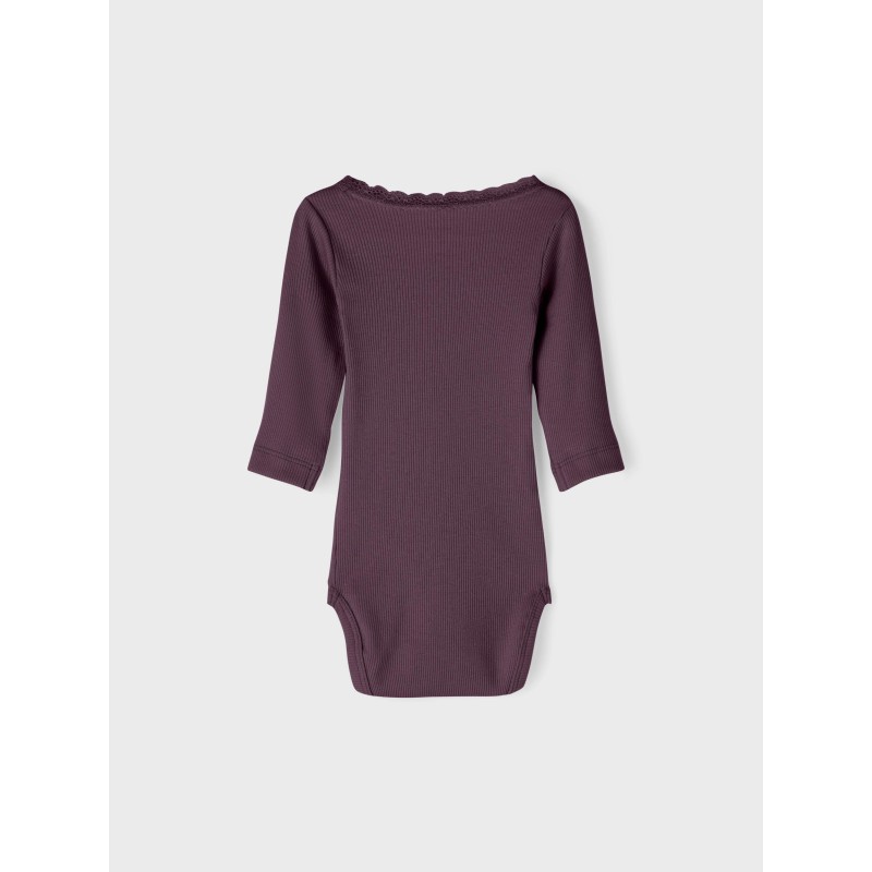 NAME IT langærmet bodystocking | Økologisk Bomuld | Shop trygt her!