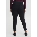 FRANSA Plus Tight Fit Bukser - Sort
