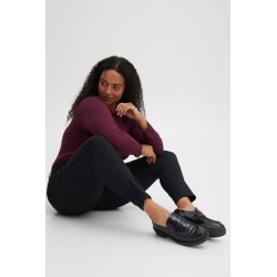 FRANSA Plus Tight Fit Bukser - Sort