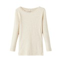 NAME IT langærmet rib bluse | Køb tøj med økologisk bomuld her