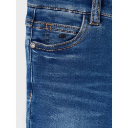 NAME IT Mini Silas Sweat Jeans - Medium Blue Denim