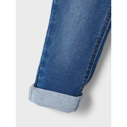 NAME IT Mini Silas Sweat Jeans - Medium Blue Denim