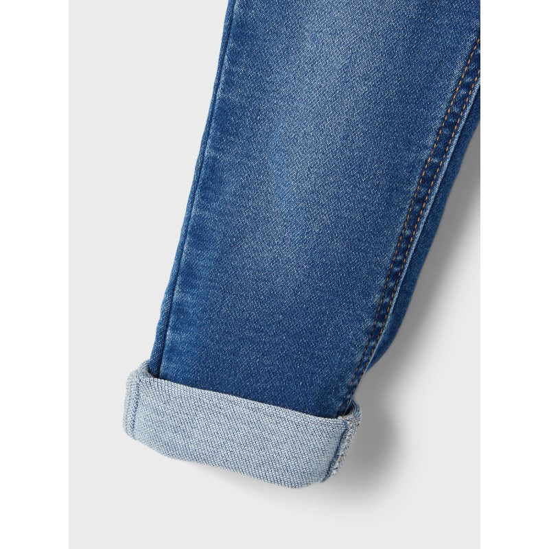 NAME IT Mini Silas Sweat Jeans - Medium Blue Denim