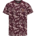 Hummel Hazel blomstret T-shirt - Windsor Wine