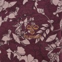 Hummel Hazel blomstret T-shirt - Windsor Wine