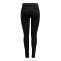 JDY Vega high waist push-up jeans - Sort Denim