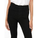 JDY Vega high waist push-up jeans - Sort Denim