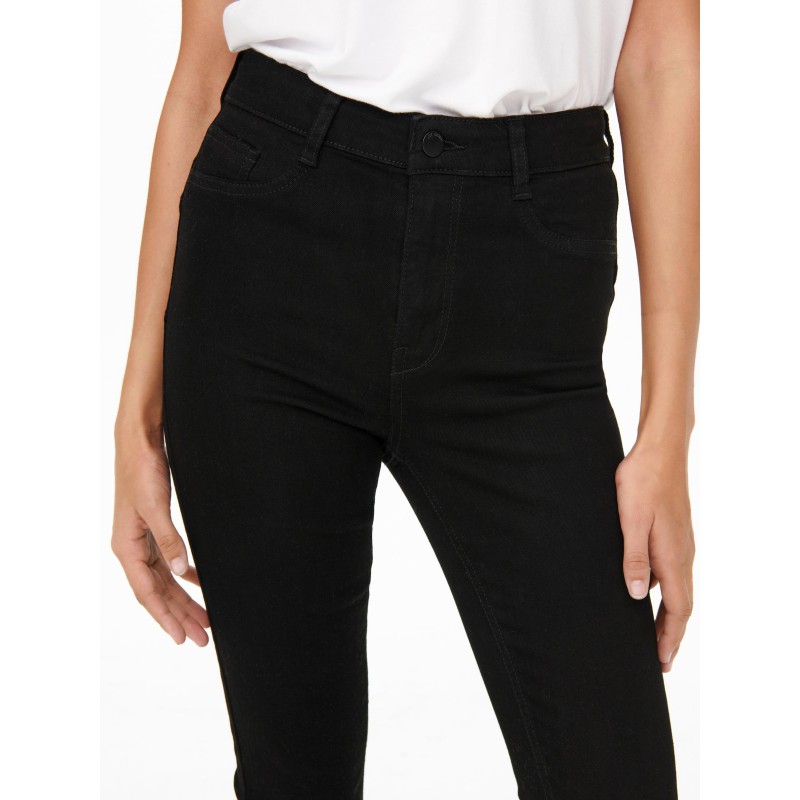 JDY Vega high waist push-up jeans - Sort Denim