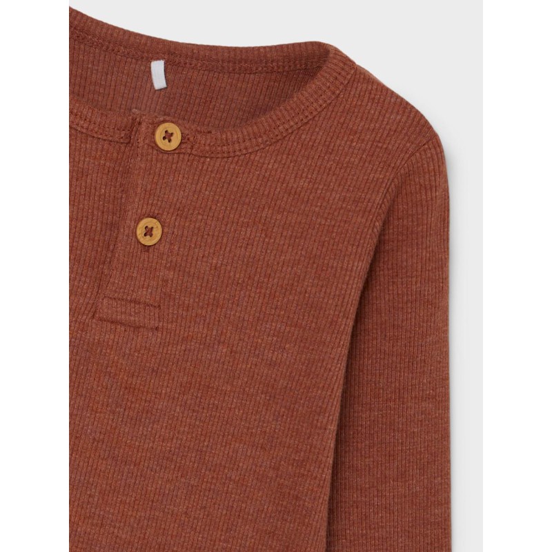 NAME IT MINI Kab Bluse - Coconut Shell