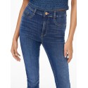 JDY Vega high push skinny fit jeans - Dark Blue