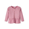 Name It Baby Neta sweat cardigan - Mauvewood