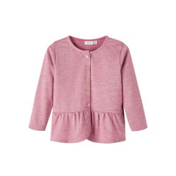 Name It Baby Neta sweat cardigan - Mauvewood