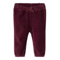 Name It Baby Neia Velour bukser - Fig