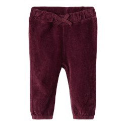 Name It Baby Neia Velour bukser - Fig